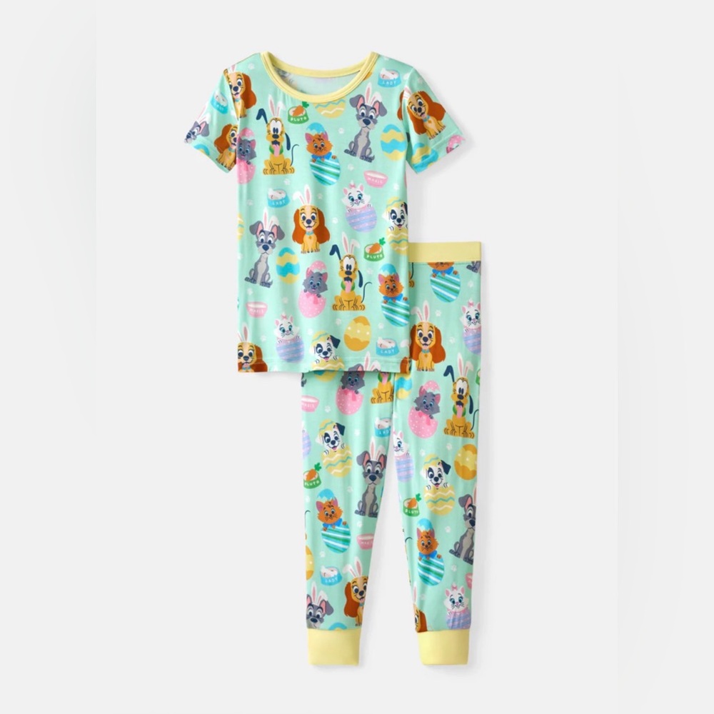 LS Disney Peekaboo Pets Two-Piece Pajama Set
